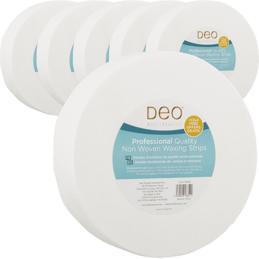 Deo Professional Non-Woven Roll - 133 Yards X 3in Wide / 1 Case = 6 Rolls