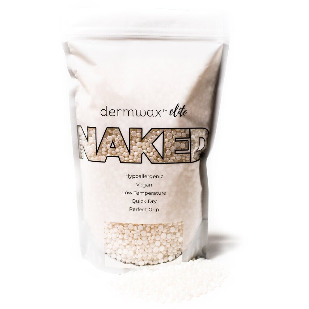 Dermwax Elite - Shimmer Clear - Stripless Hard Wax Beads / 55 Lb. Bag