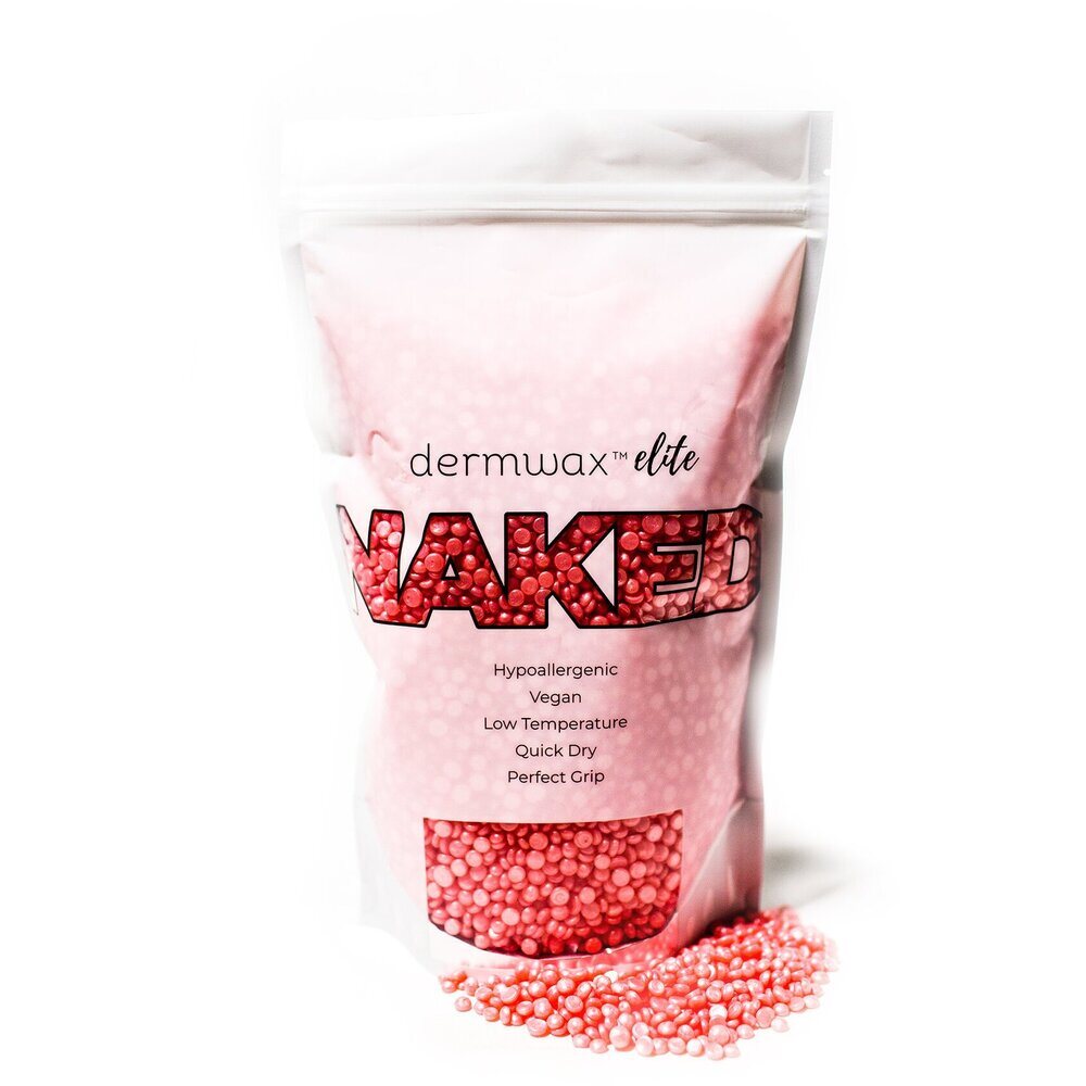 Dermwax Elite - Shimmer Pink - Stripless Hard Wax Beads / 10 Lb. Bag