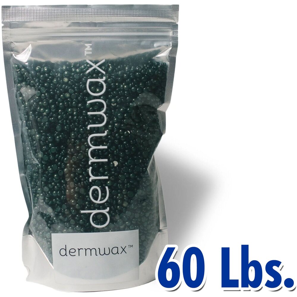 Dermwax - California Ocean Blue - Stripless Hard Wax Beads / 60 lb. Bag
