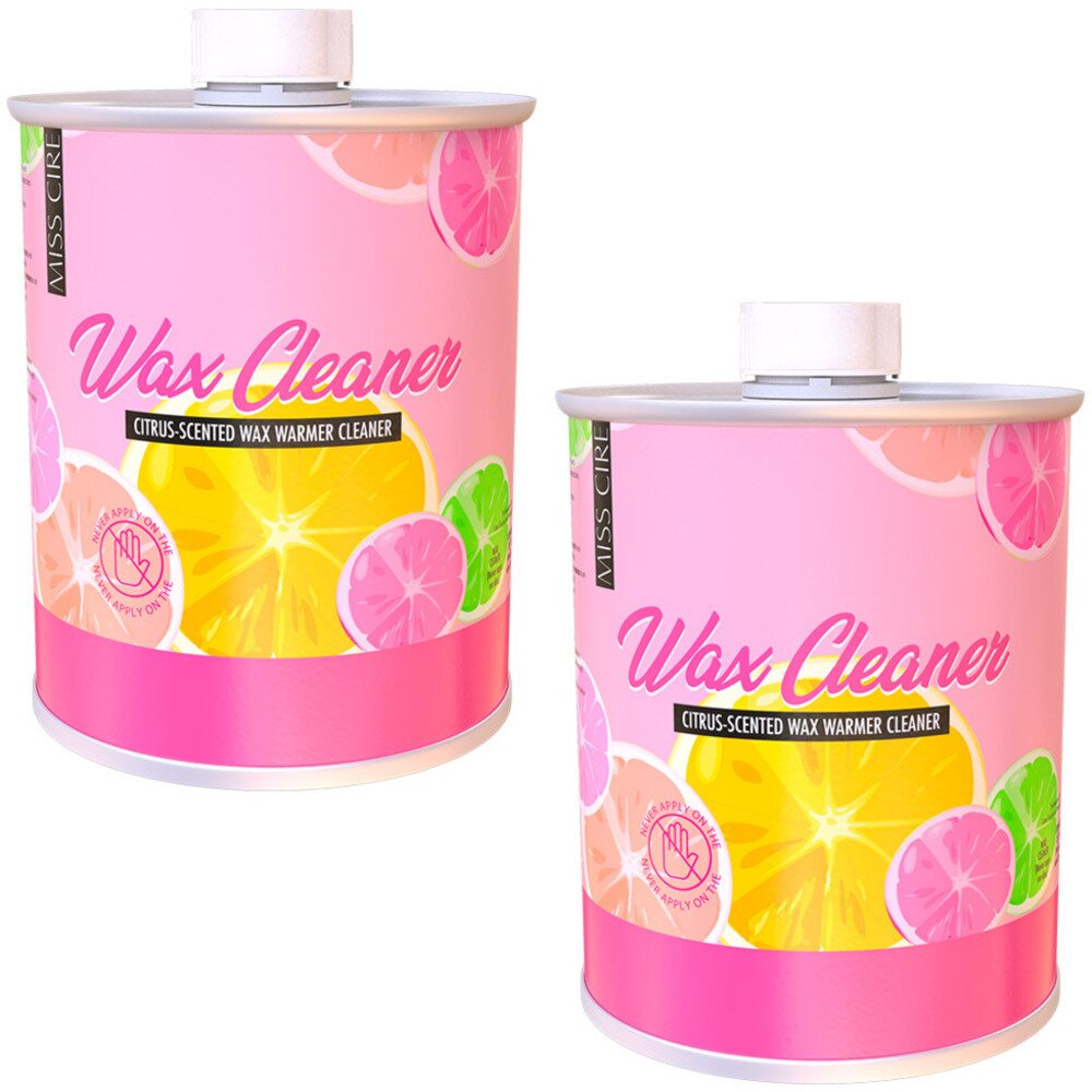Miss Cire Citrus Scented Wax Warmer Cleaner (WAXCLEANERLITER X 2)