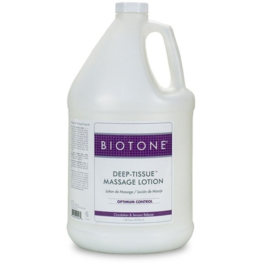 BIOTONE Deep Tissue Massage Lotion 1 Gallon