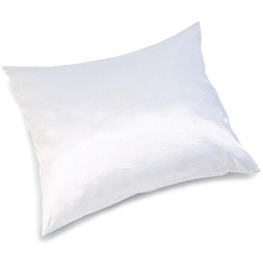 BETTY DAIN Satin Pillow Case White