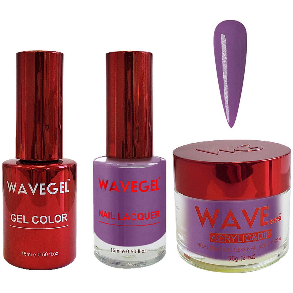Wave Queen 3In1 Matching Combo Set / 1 Gel Polish 0.5 oz. 1 Lacquer 0