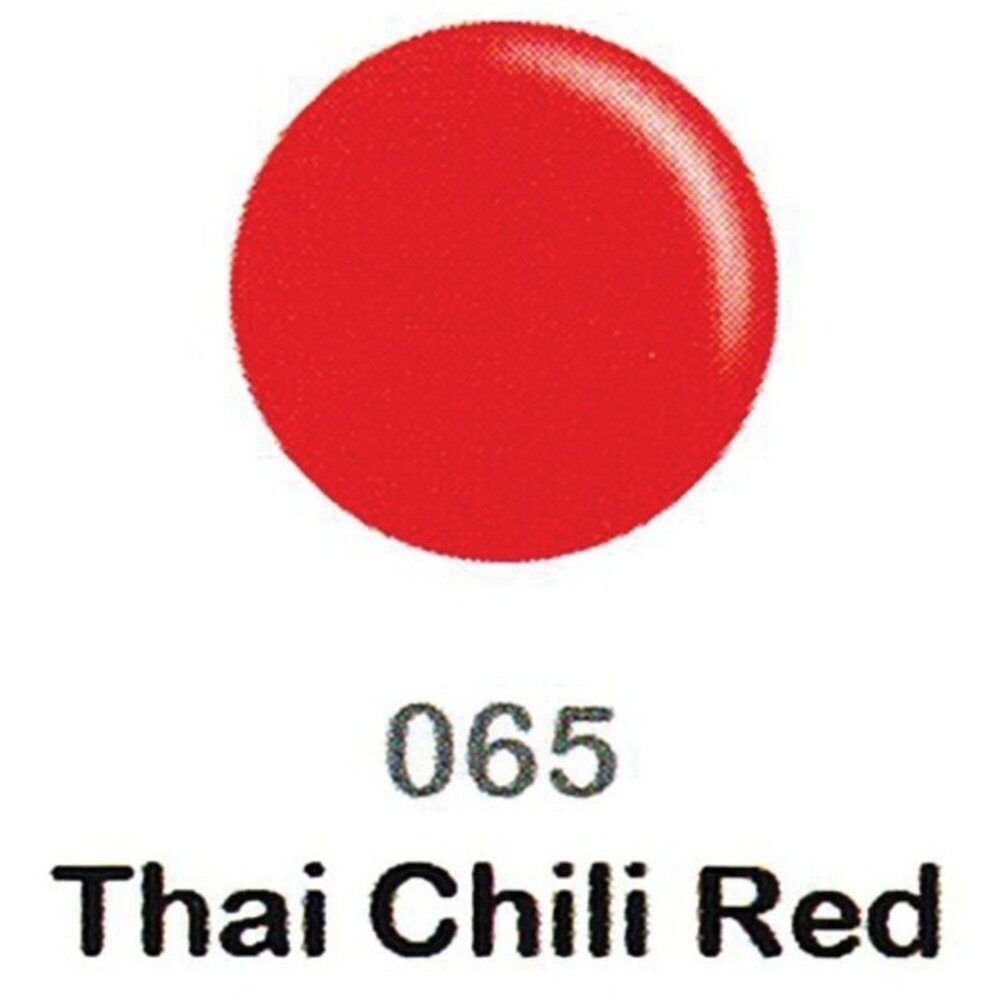 DND Duo Gel Pack DC Collection THAI CHILI RED 065 1 Gel Polish 0