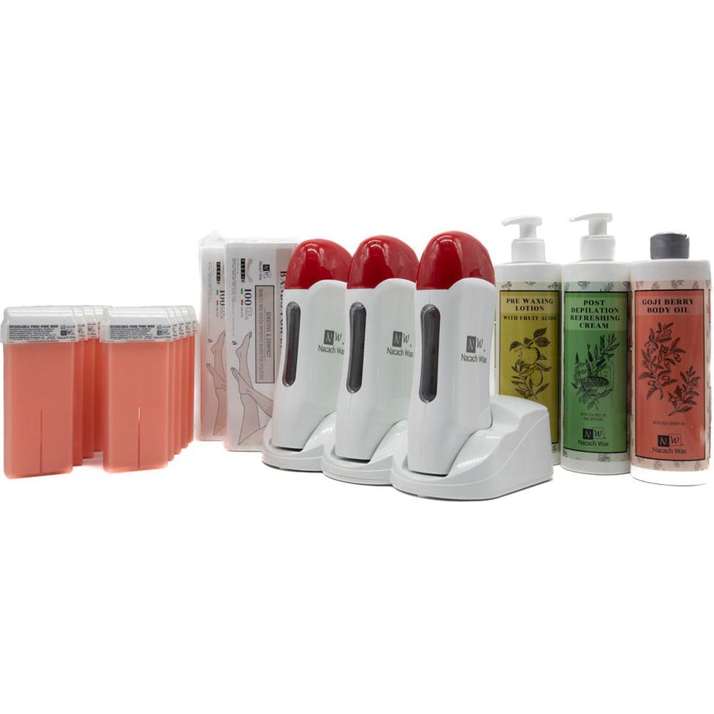 Nacach Wax Professional RollOn Waxing Kit (PROROLLONKIT)