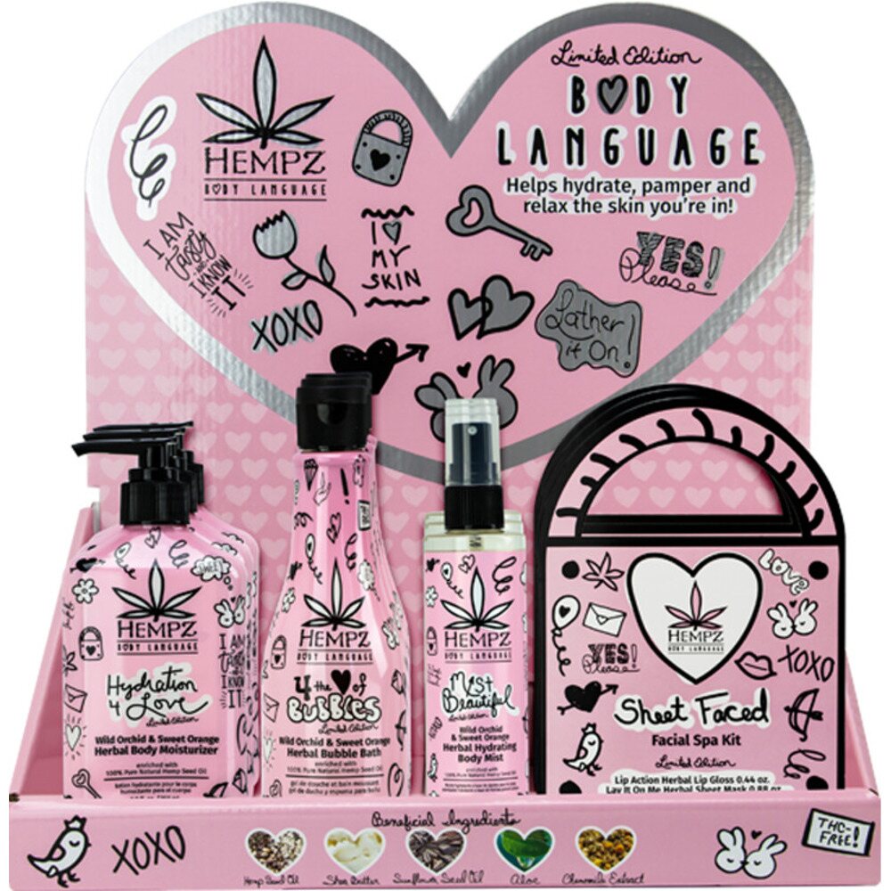 Hempz Body Language Counter Display (55241)