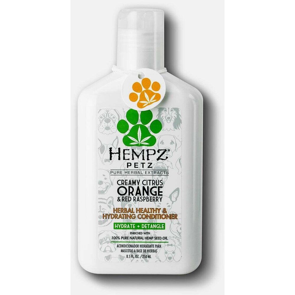 Hempz Petz Creamy Citrus Orange & Red Raspberry Hydrating Dog