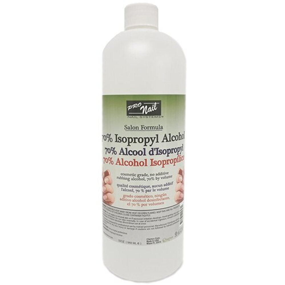 70 Isopropyl Alcohol 32 oz. 948 mL. by PRO NAIL (4269)