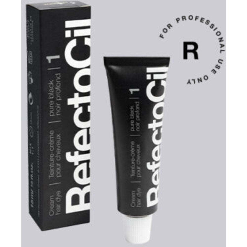 Refectocil BLACK Eyelash & Eyebrow Professional Tinting KIT *CHOOSE  DEVELOPER*