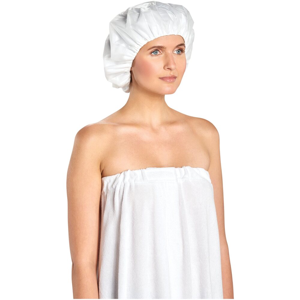 Scalpmaster Terry Lined Shower Cap Assorted Color
