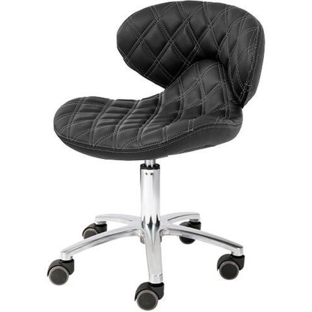 Lexi II Pedicure Technician Stool / Available in Black, Chocolate, White, Gray, as well as 100+ Other Colors!