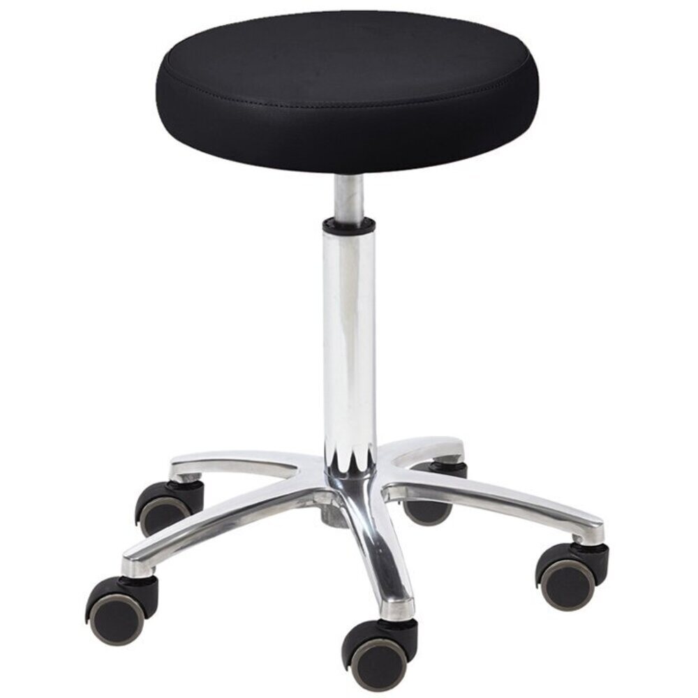 Adjustable Manicure Technician Stool / Available in Black, Chocolate, Cappuccino, Khaki, or Gray